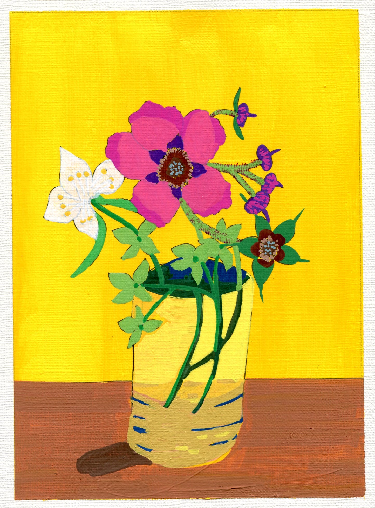 mock orange, hydrangea and purple-flowering raspberry