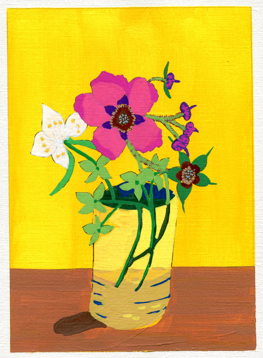 mock orange, hydrangea and purple-flowering raspberry