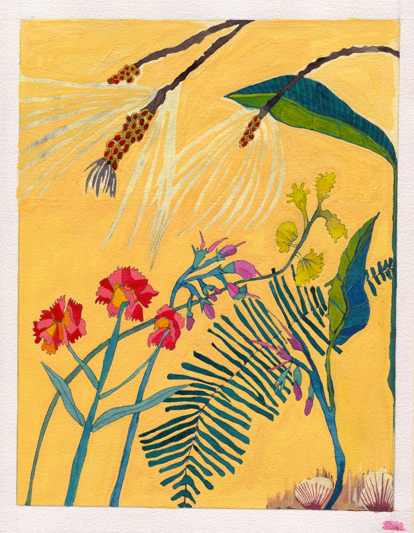 Novel Botanical 4: Tropical Landscape