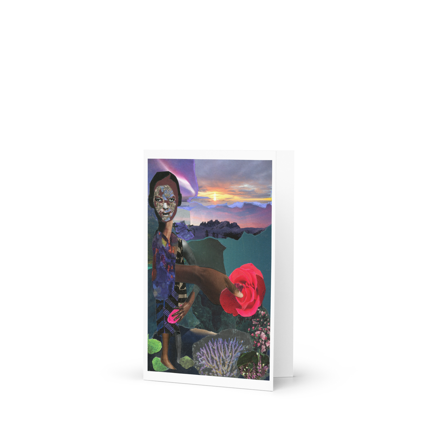 The Rose Greeting card