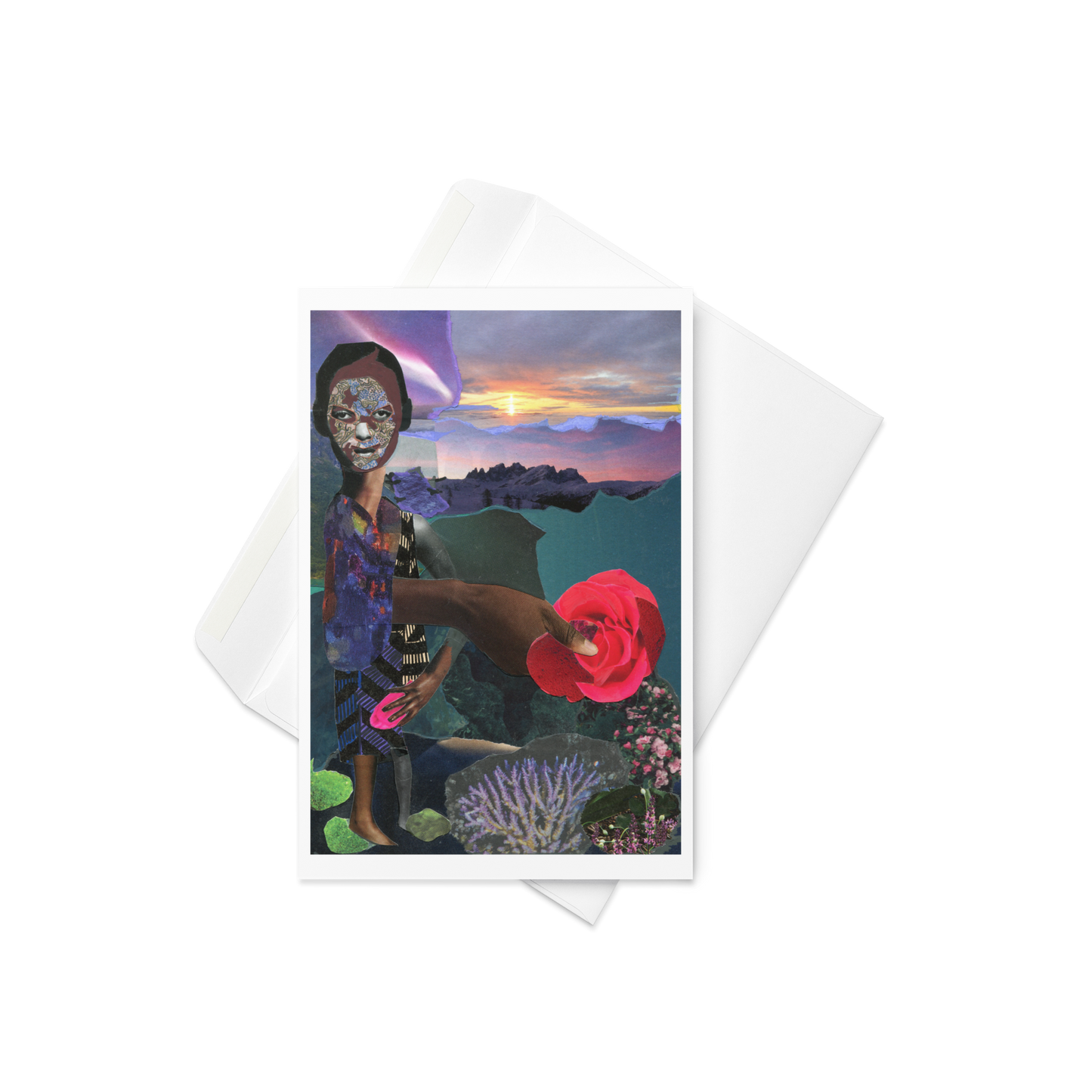 The Rose Greeting card