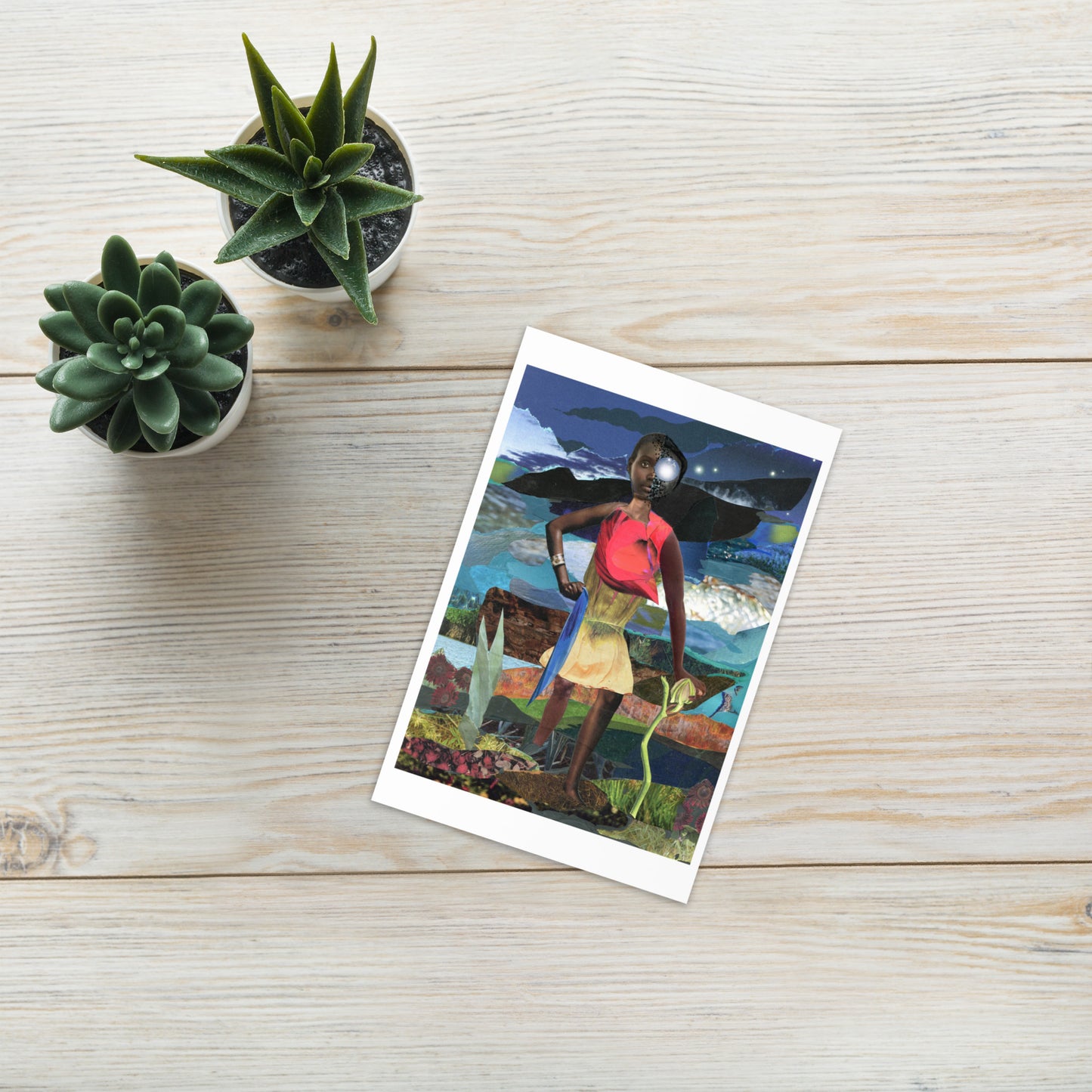 The Herbalist Greeting card